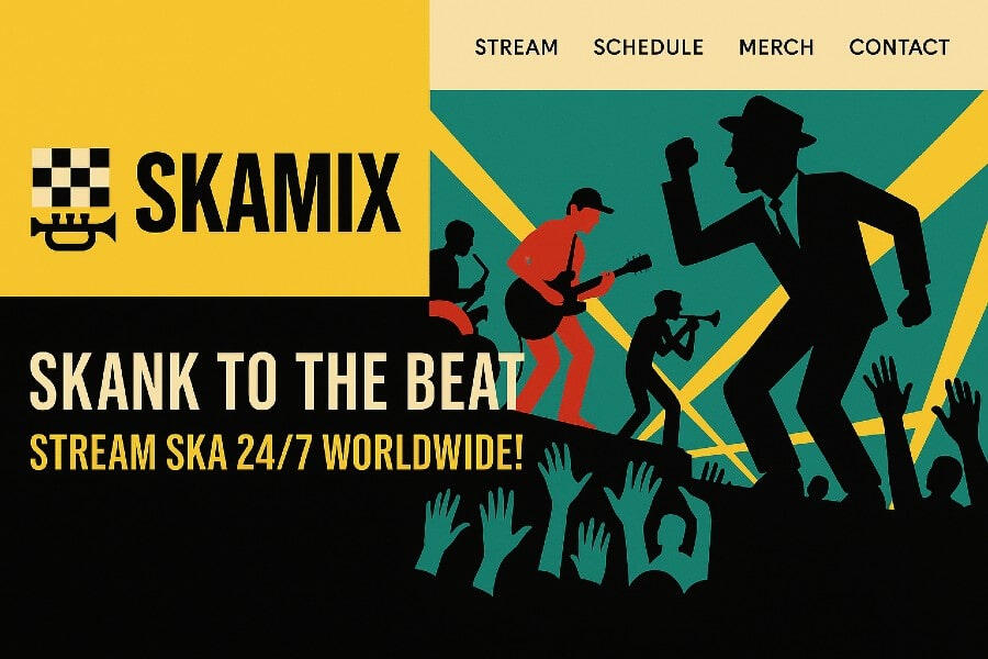 Skamix Landing Page